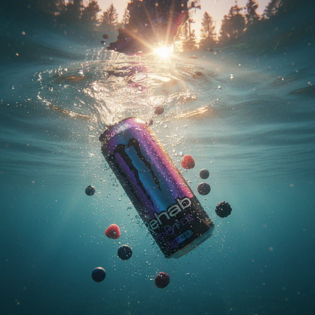 Monster Rehab | Frutos del Bosque × Outliers